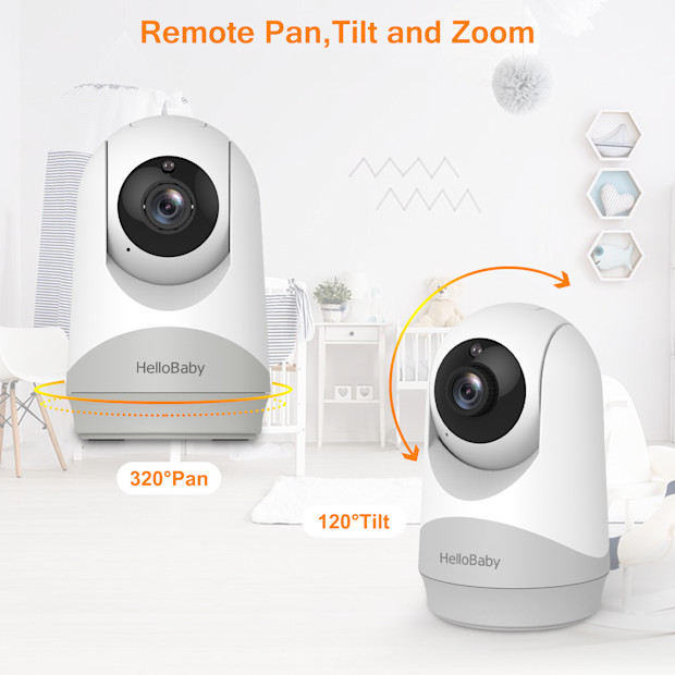 HelloBaby Add-On Camera for 5.0" Baby Monitor.
