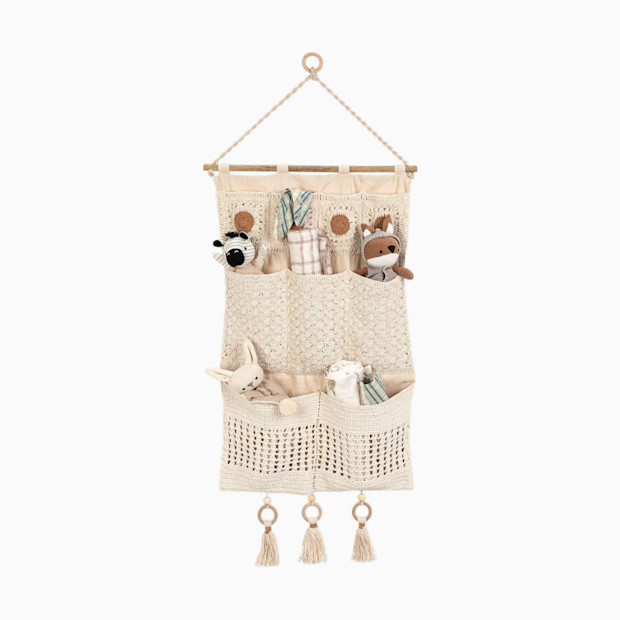 Crane Baby Wall Storage Organizer with Pockets.