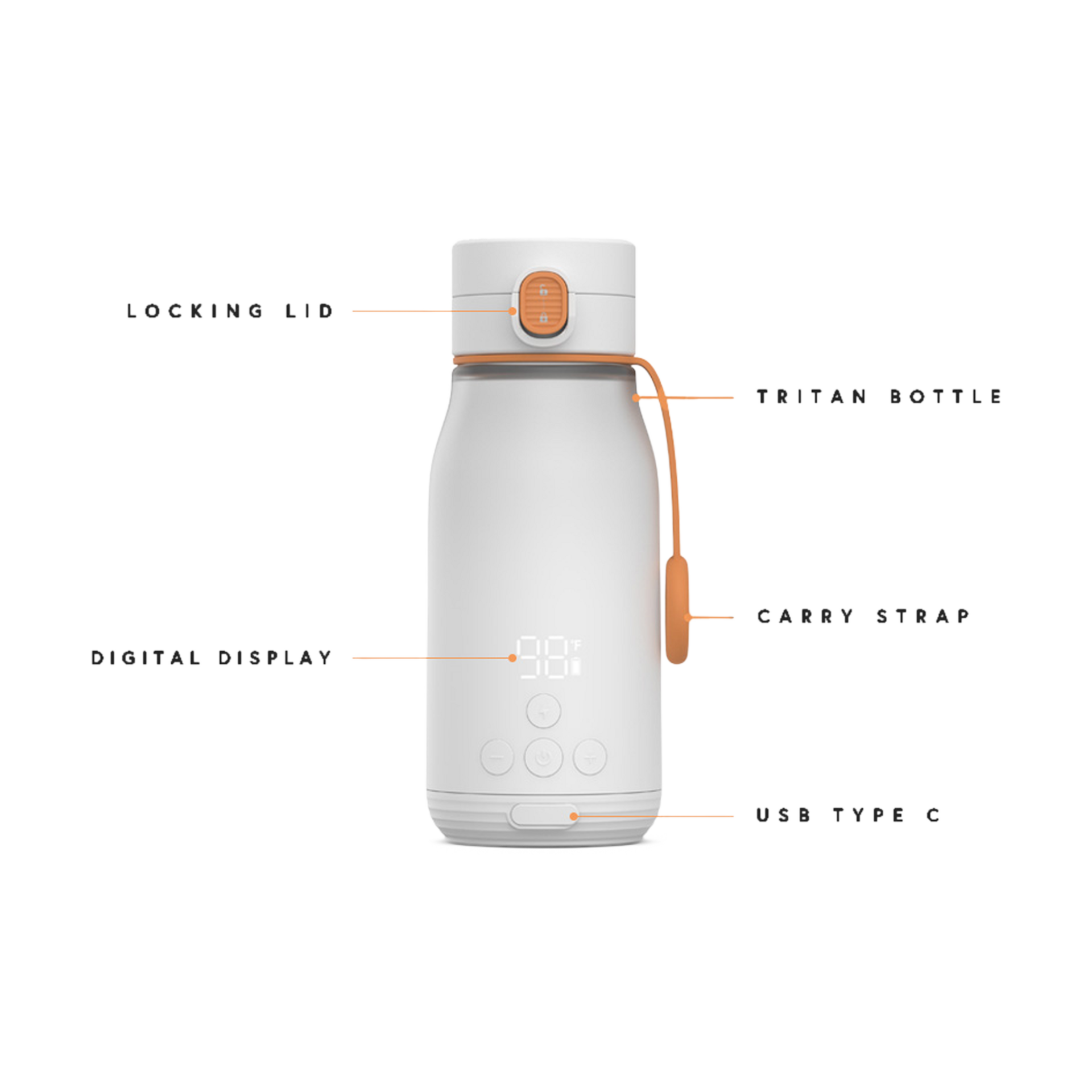 Quark Buubibottle Portable Milk Warmer.