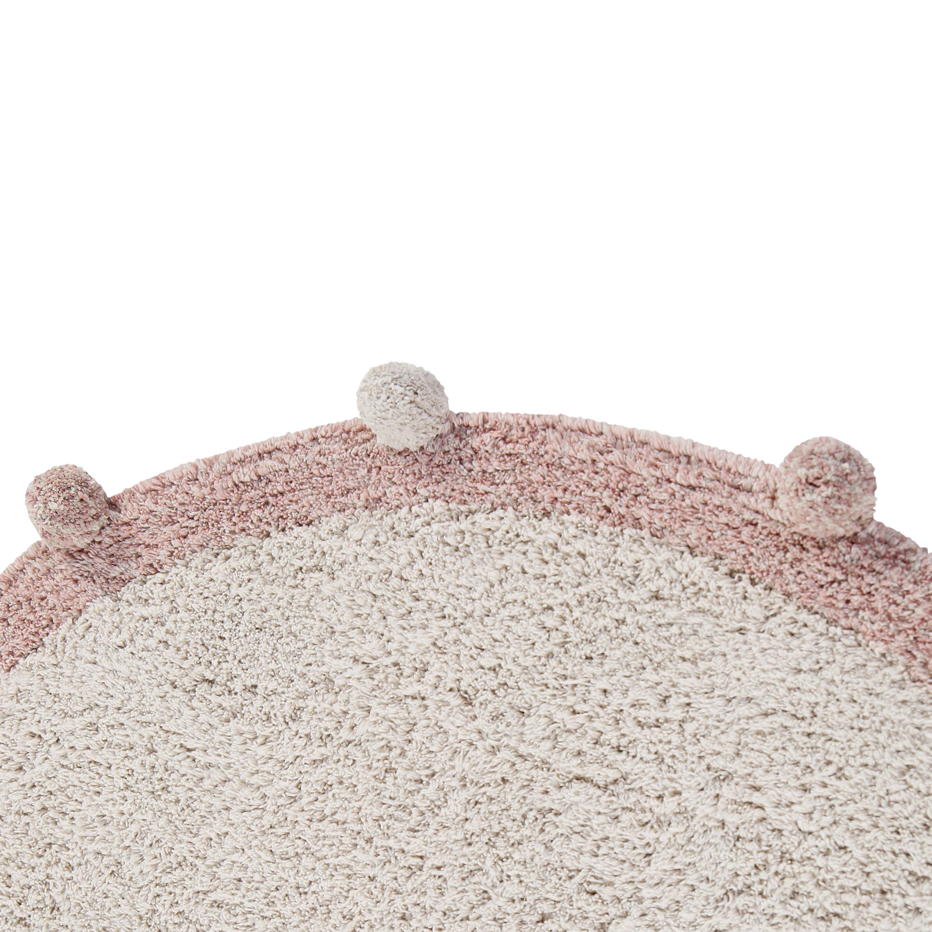 Lorena Canals Bubbly Washable Rug - Vintage Nude, 4'.