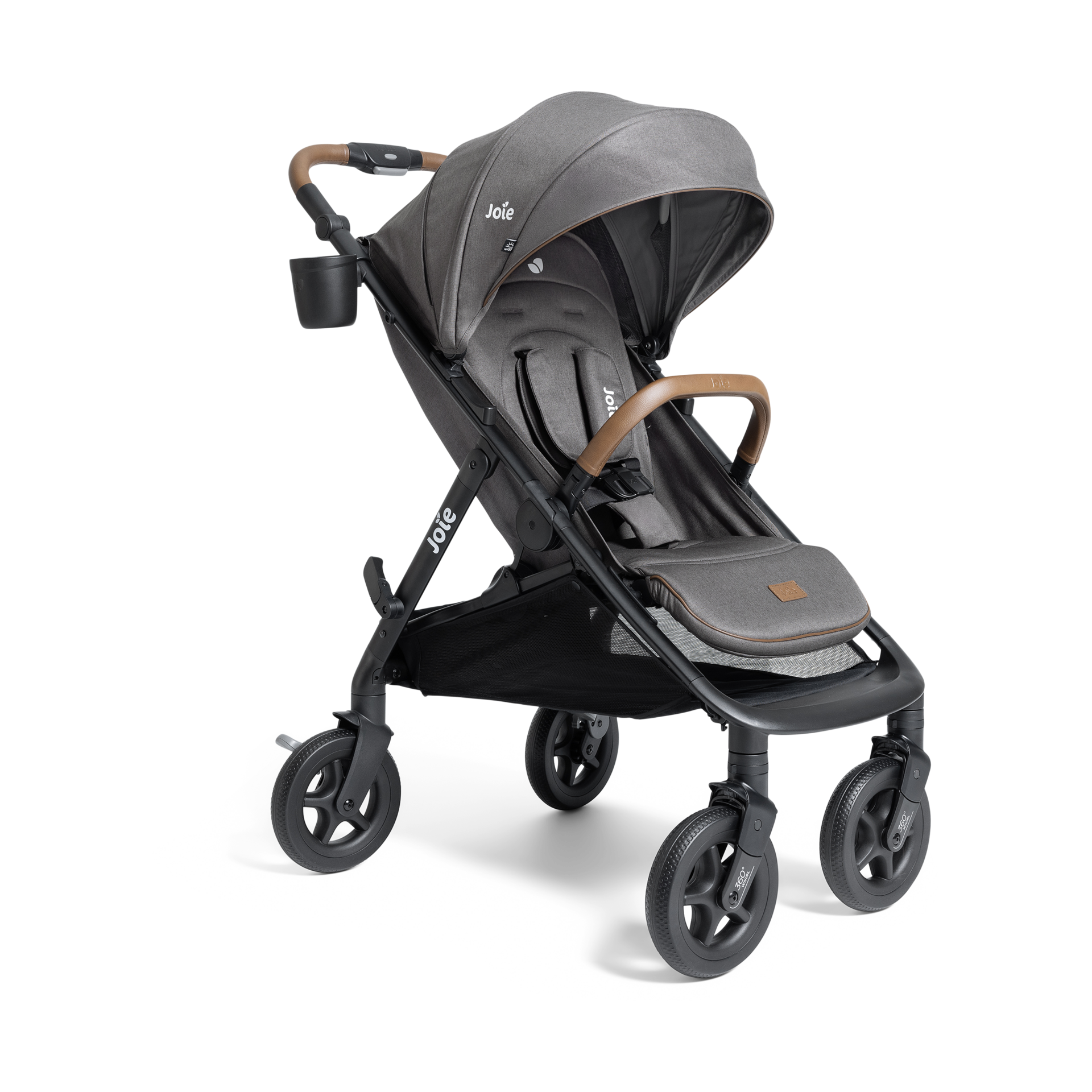 Joie Caraway Whirl And Mint Latch Travel System - Thunder.