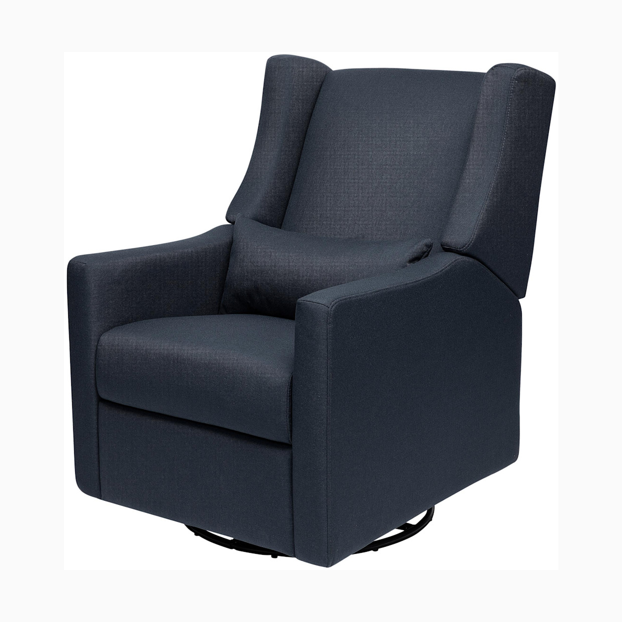 babyletto Kiwi Electronic Recliner and Swivel Glider - Performance Navy Eco Twill.