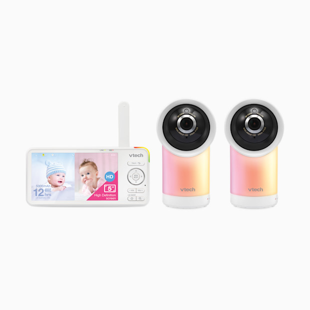 VTech RM5766-2HD 2 Camera 5" Smart 1080p Pan & Tilt Video Monitor.