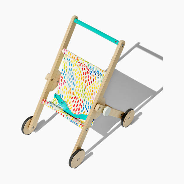 Lovevery The Buddy Stroller, Wooden Doll Stroller.