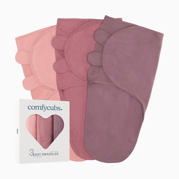 Comfy Cubs Easy Swaddle Blanket (3 Pack).