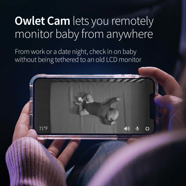 Owlet Cam Baby Monitor with HD Video - 2019.