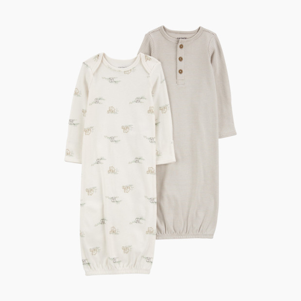 Carter's 2-Pack Sleeper Gowns - Multi, 3 M.