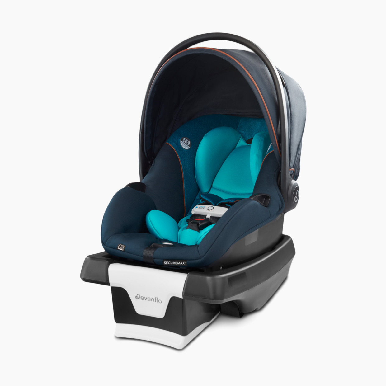 Evenflo Gold SecureMax Smart Infant Car Seat - Sapphire Blue.