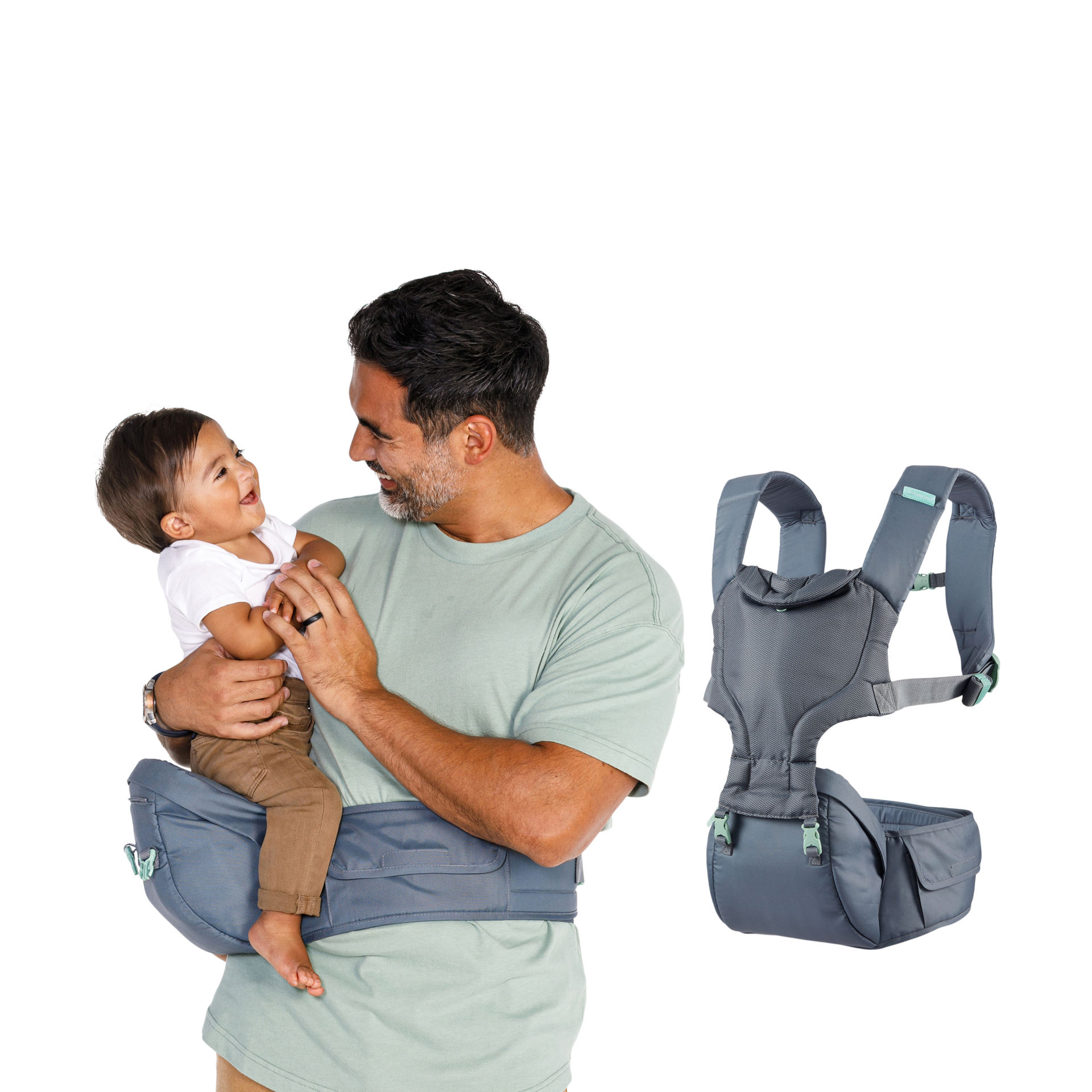 Infantino Hip Rider Plus 5-in-1 Hip Seat Carrier.