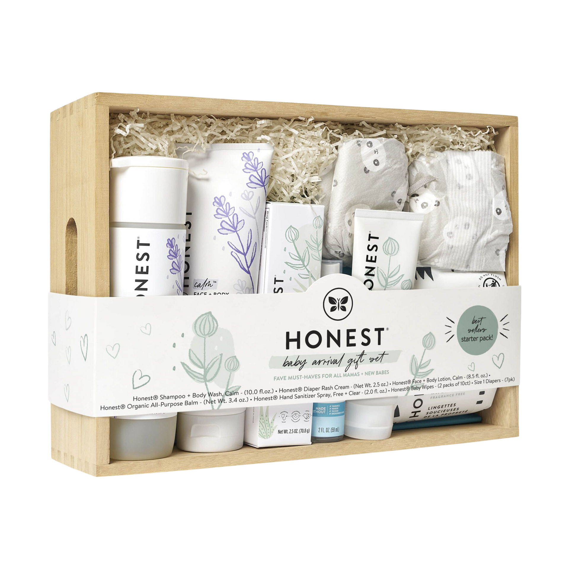 The Honest Company Baby Arrival Gift Set Babylist Shop