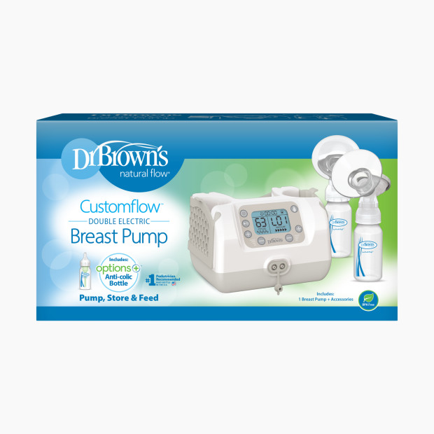 Dr. Brown's Customflow Double Electric Breast Pump.