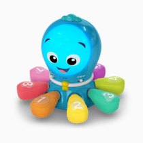 Baby Einstein Ocean Explorers Go Opus Go 4-in-1 Crawl & Chase Activity Learning Toy, Music and Lights, Ages 3 Months to 5 Years