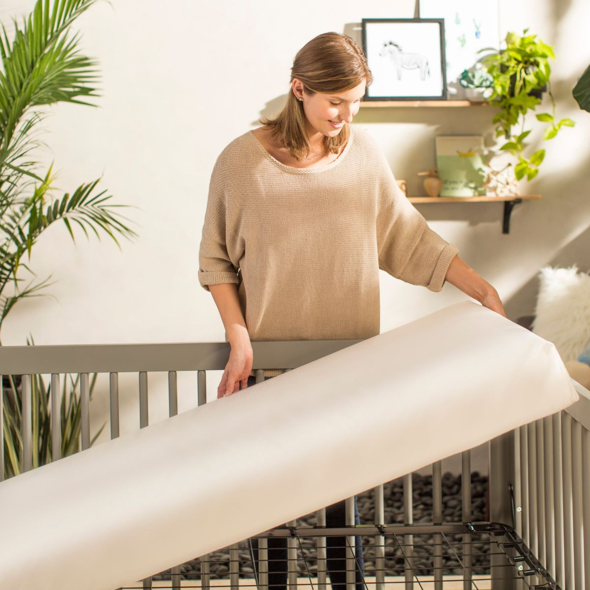 babyletto x Naturepedic Hudson Crib & Organic Mattress Bundle.