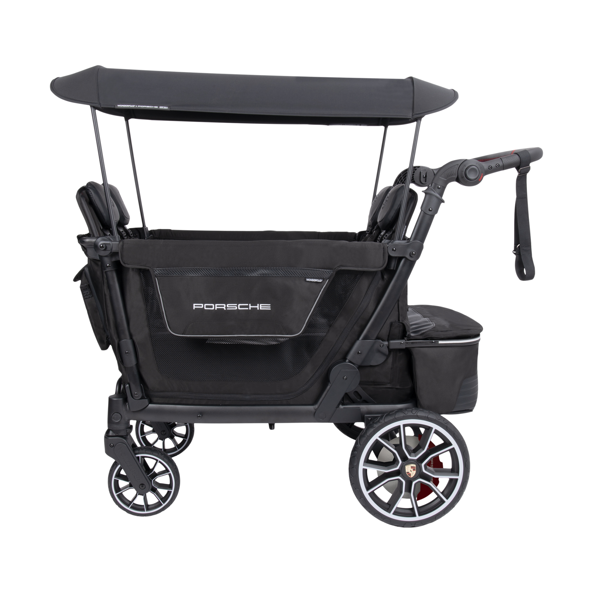 WonderFold Wagon L4 Porsche Quad Stroller Wagon (Non-Electric).