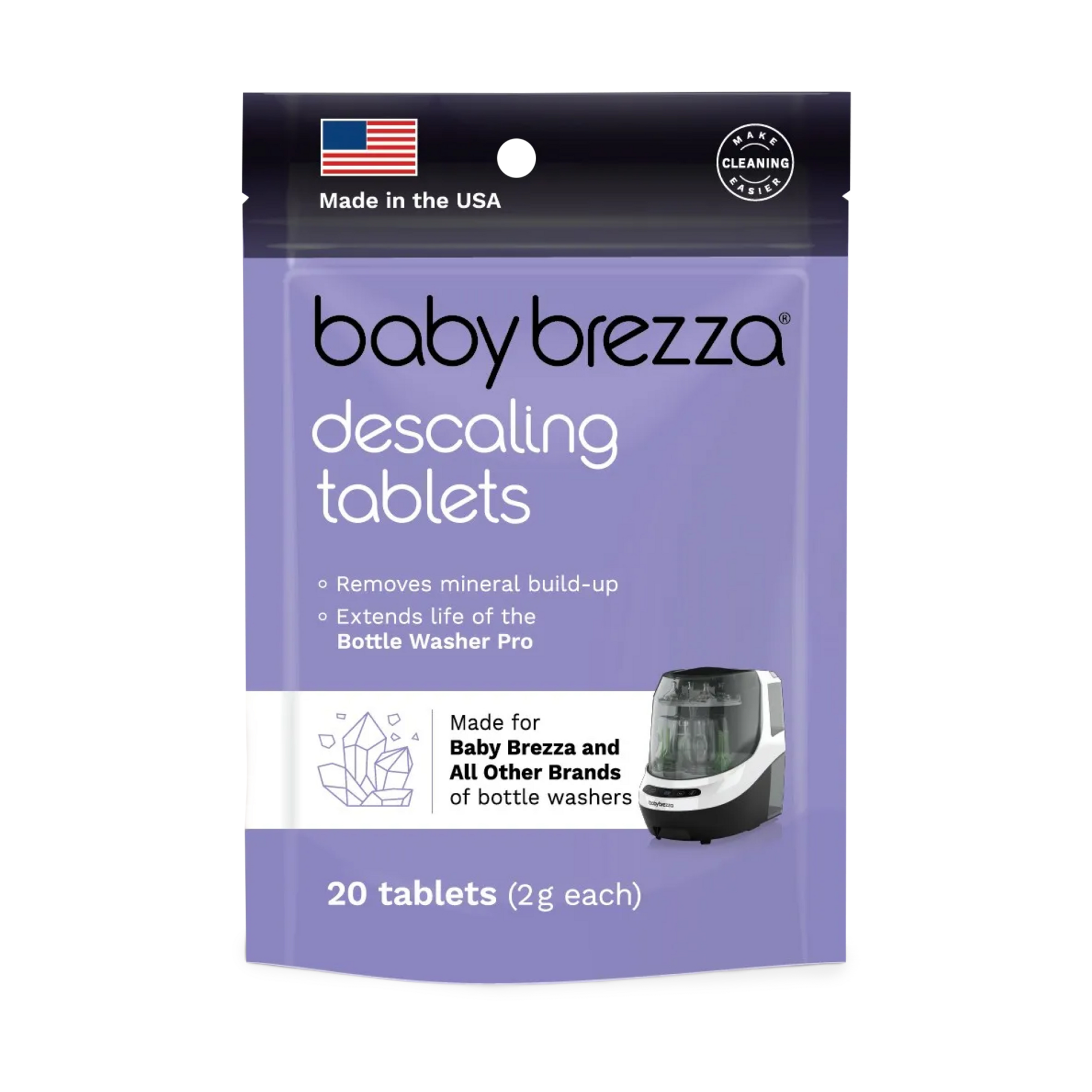 Descaling Tablets For Bottle Washer Pro and ALL BRANDS of Bottle Washe – Baby Brezza