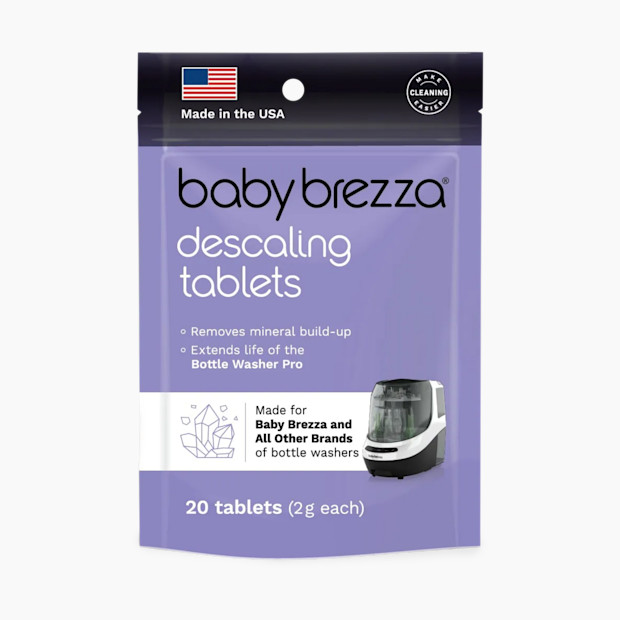 Baby Brezza Descaler Tablets for use with Bottle Washer Pro.