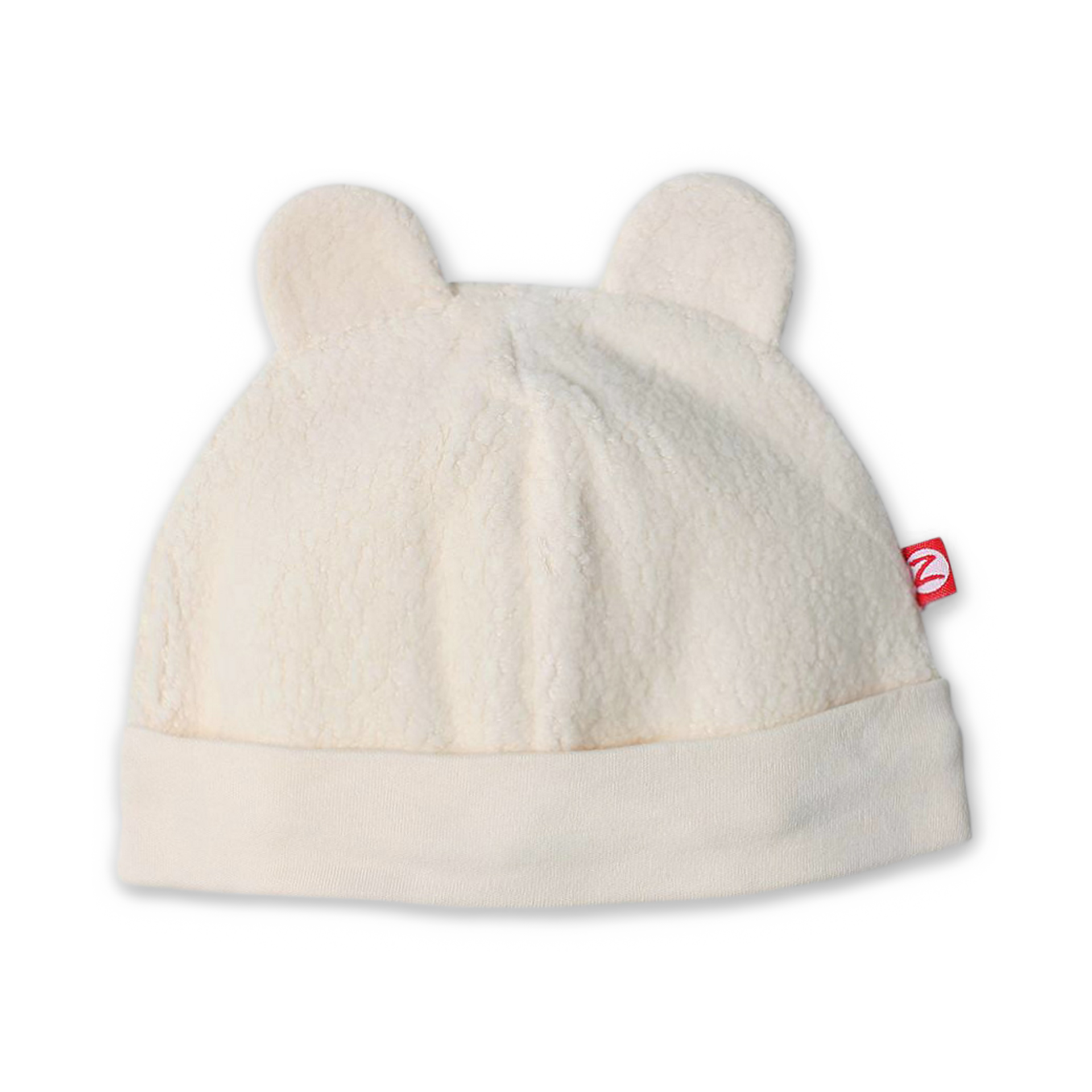 Zutano Cozie Fleece Hat - Cream, 3-6 M.
