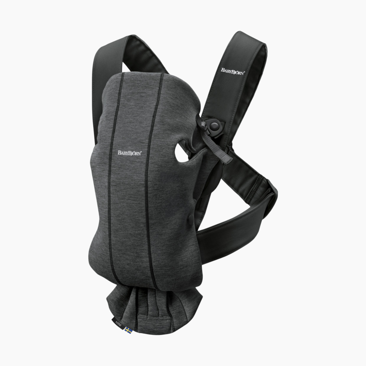 Baby Bjorn Baby Carrier Mini - Charcoal 3 D Jersey.