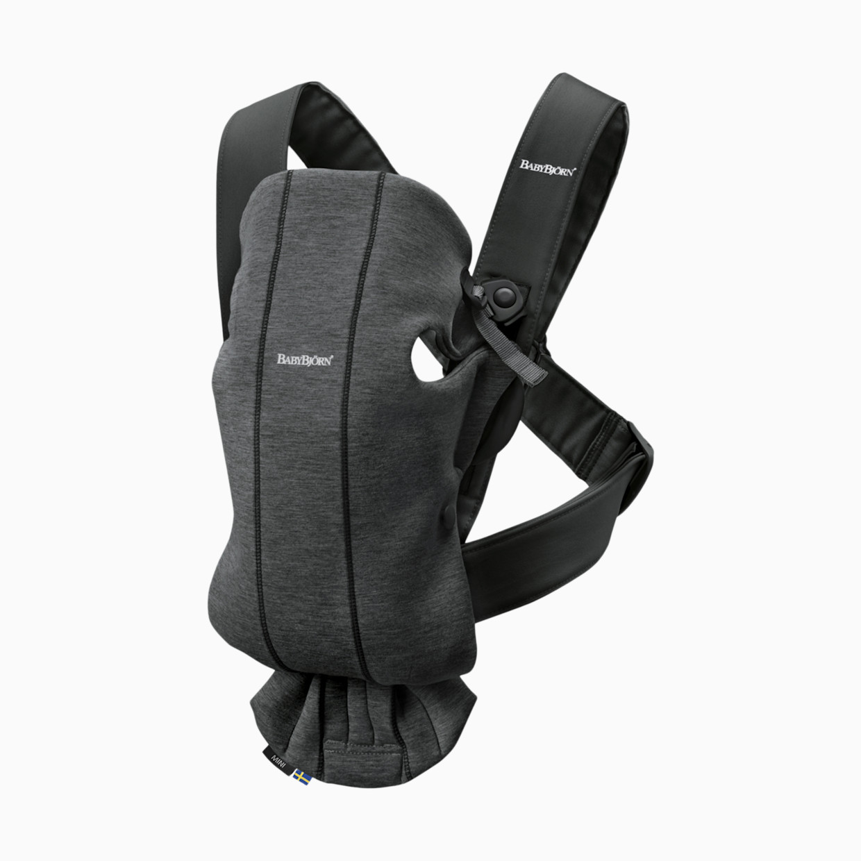BabyBjörn Baby Carrier Mini - Charcoal 3 D Jersey.