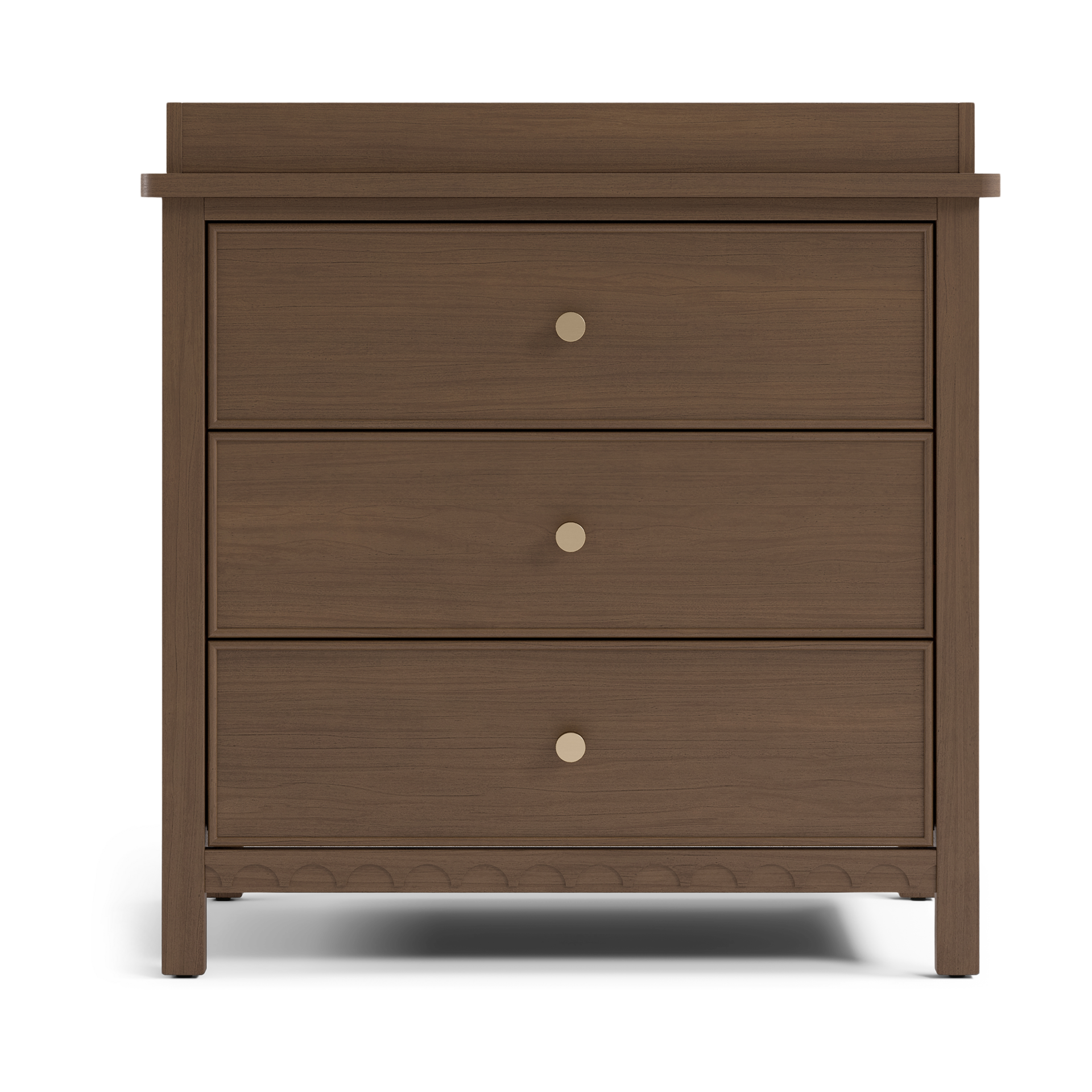 Graco Sasha 3 Drawer Chest with Changing Topper - Hazelnut.