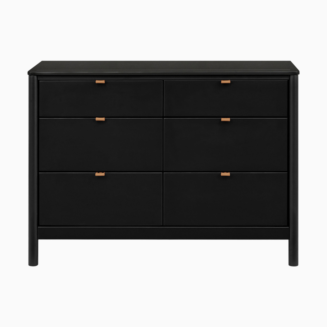 babyletto Bondi 6-Drawer Assembled Dresser - Black.