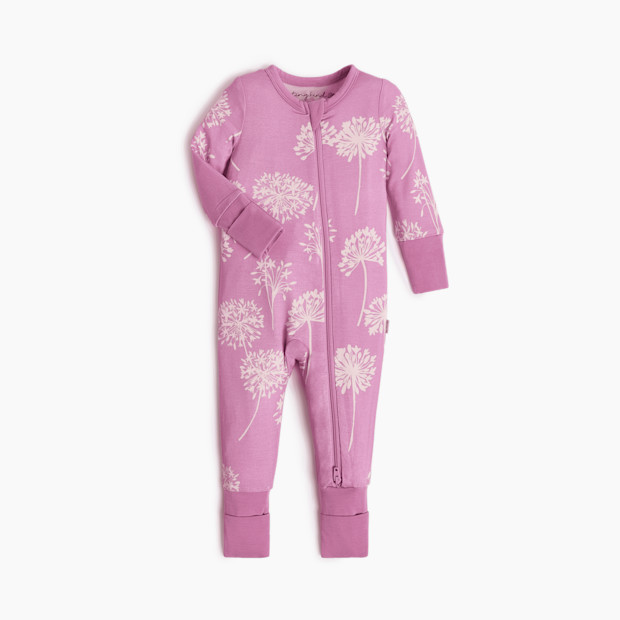 Tiny Kind Bamboo Viscose Convertible Footie Printed.