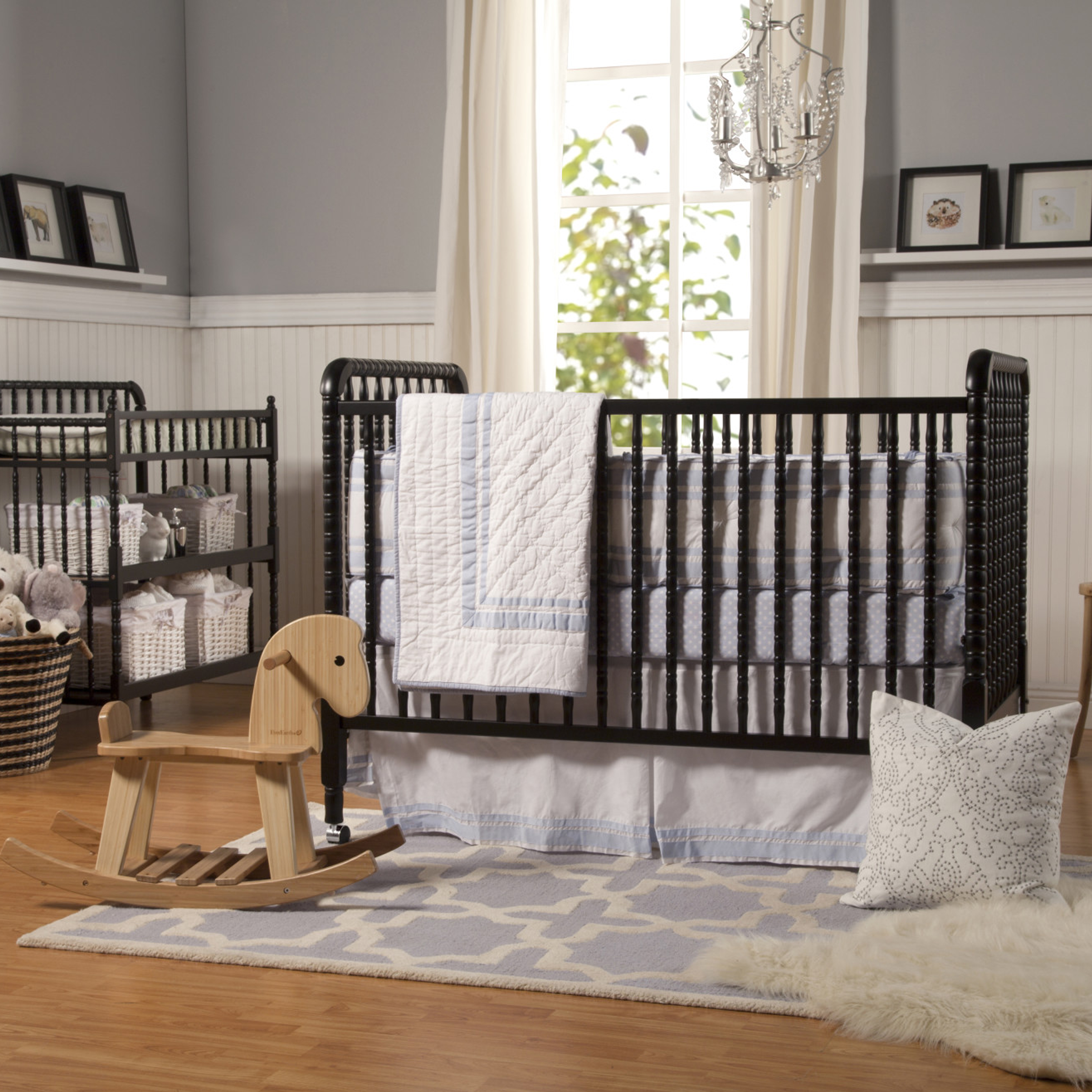 DaVinci Jenny Lind Stationary Crib Ebony Babylist Shop