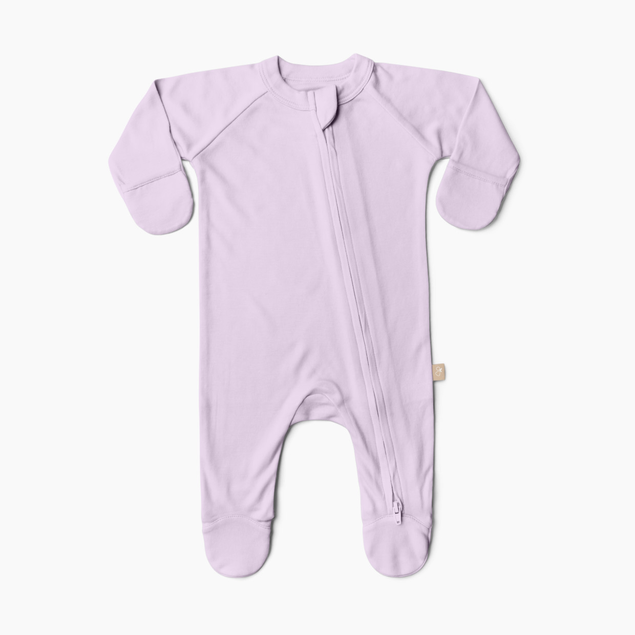 Goumi Kids x Babylist Grow With You Footie - Loose Fit - Lilac, 0-3 M.