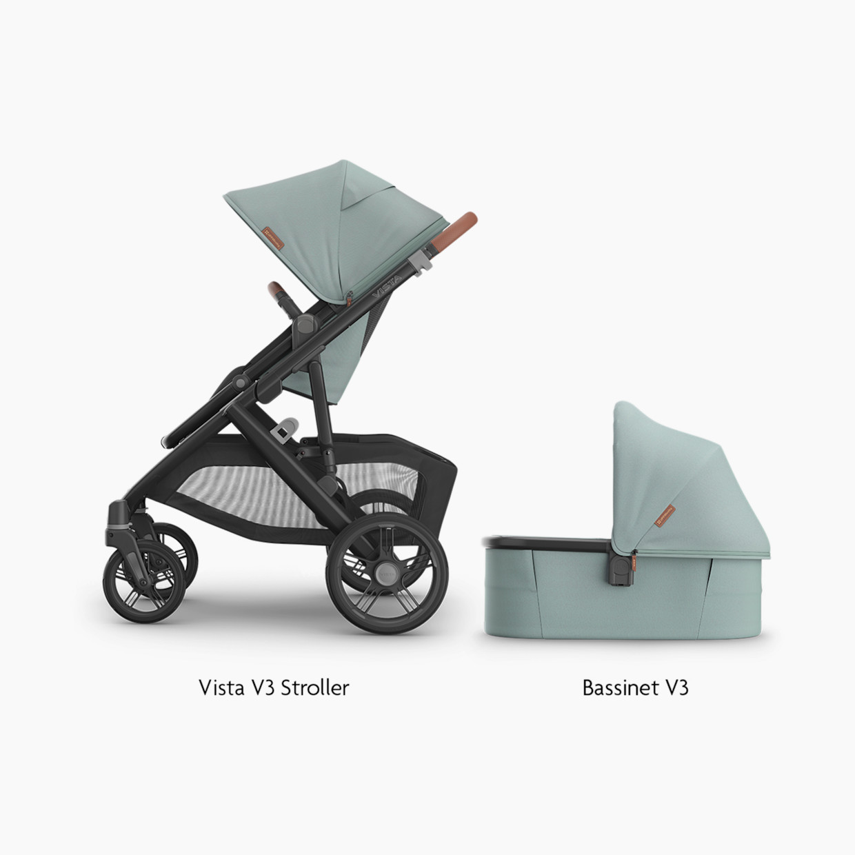 UPPAbaby Vista V3 Stroller & V3 Bassinet Bundle - Kenzi.