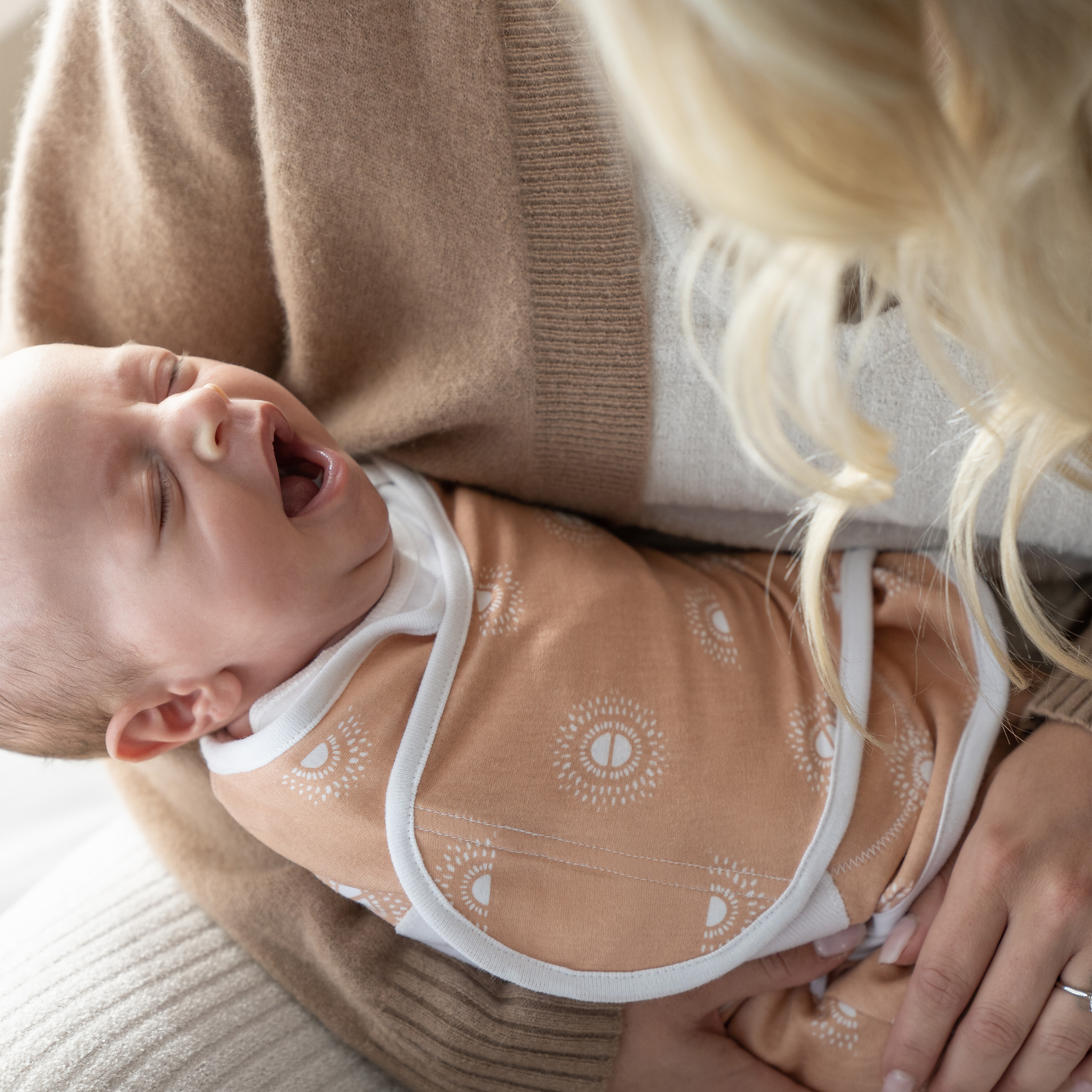 Aden + Anais Essentials Cotton Wrap Swaddles (3 Pack) - Keep Rising, 0-3 Months, 3.