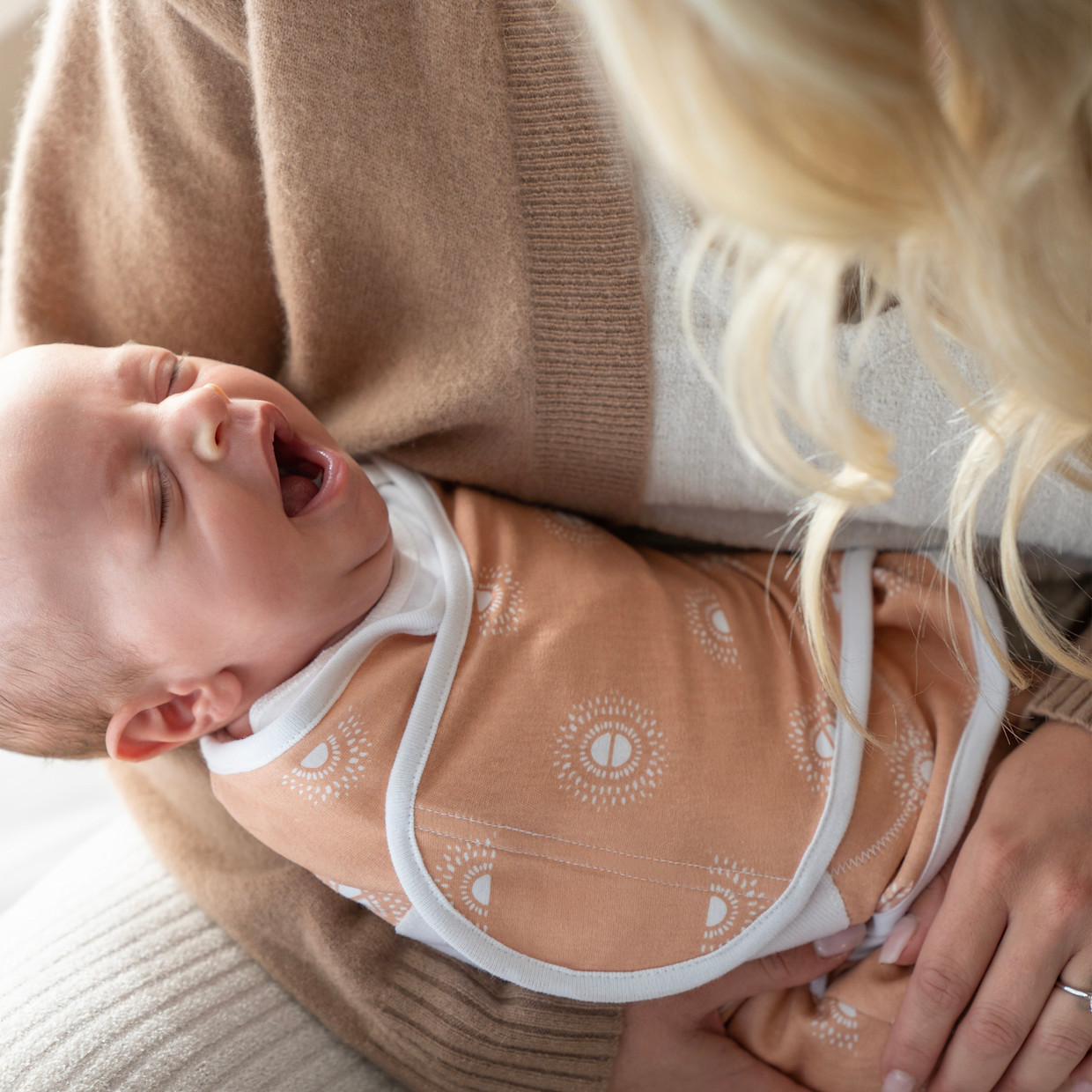 Aden + Anais Essentials Cotton Wrap Swaddles (3 Pack) - Keep Rising, 0-3 Months, 3.