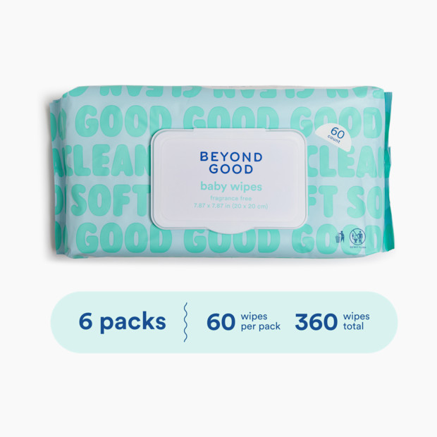 Beyond Good 99% Purified Water Baby Wipes.