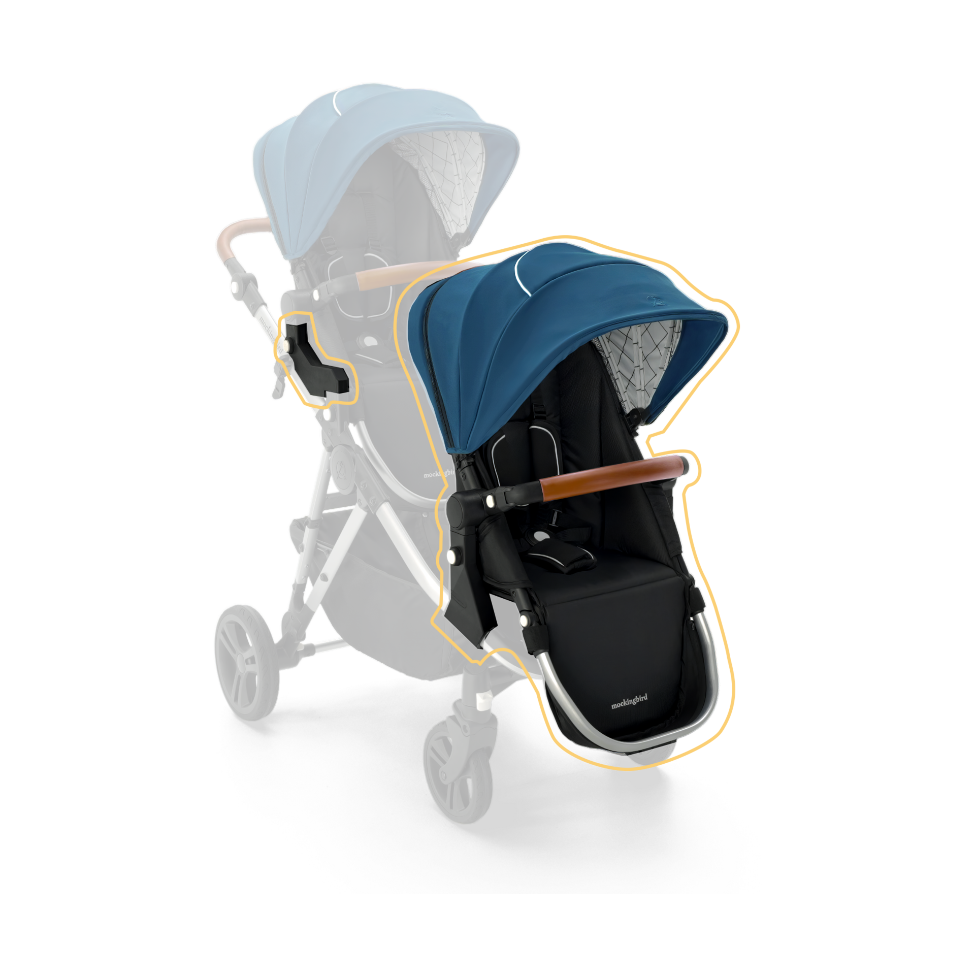 Thumbnail of Sea/Windowpane Canopy With Penny Leather