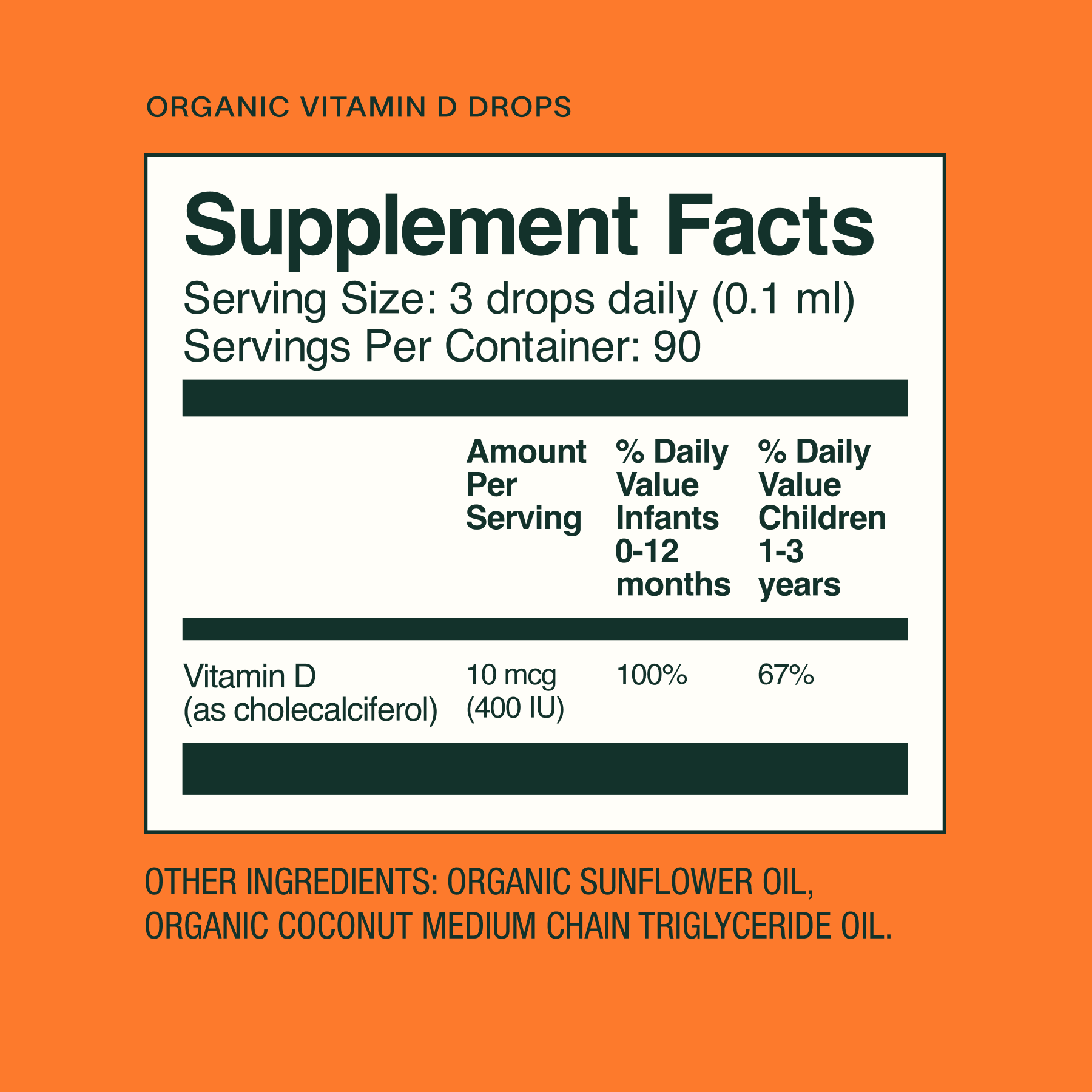 Bobbie Boosties Bundle - Organic Vitamin D and Probiotic Drops.