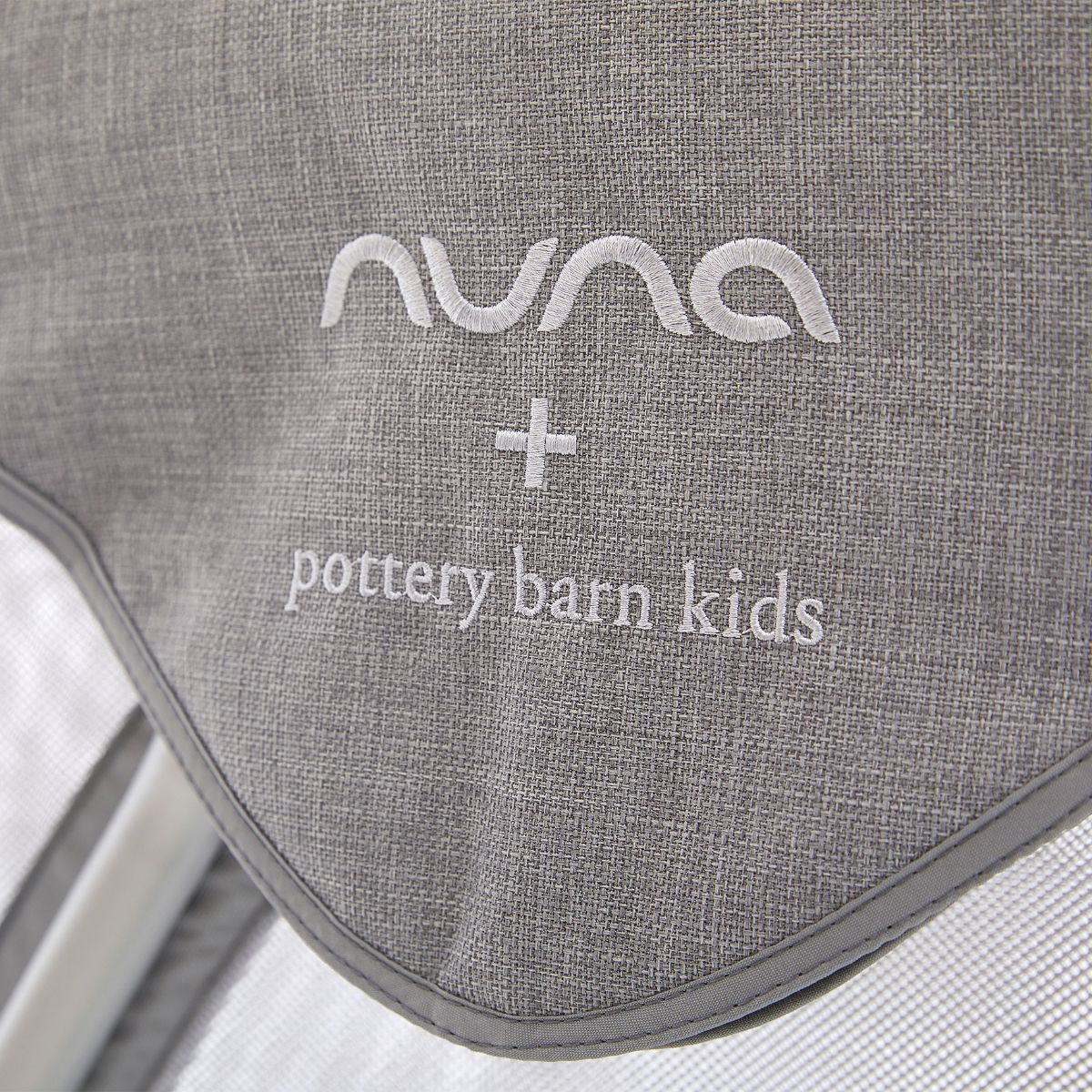 Nuna SENA aire Playard - Pottery Barn Kids Exclusive - Broken Arrow Frost.