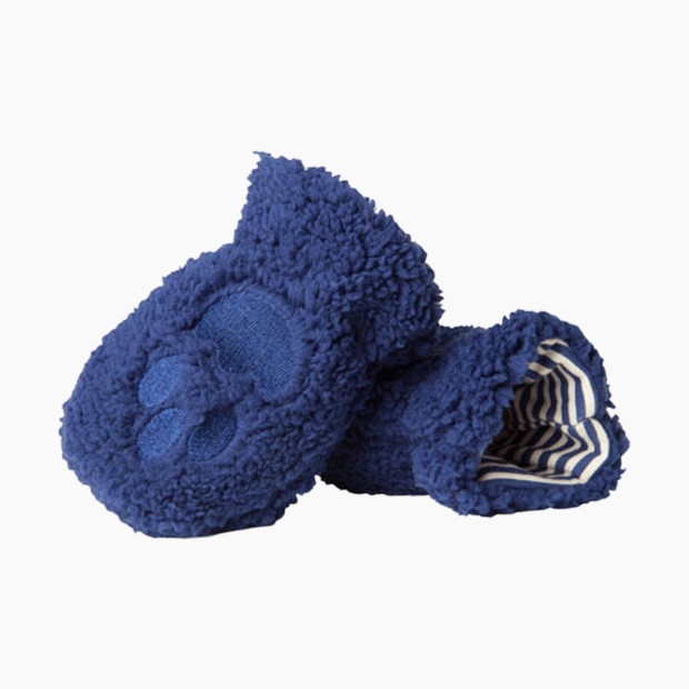 Magnetic Me Fleece Mittens - Blueberry, 0-6 M.