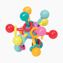 Manhattan Toy Atom Rattle & Teether Grasping Activity Baby Toy