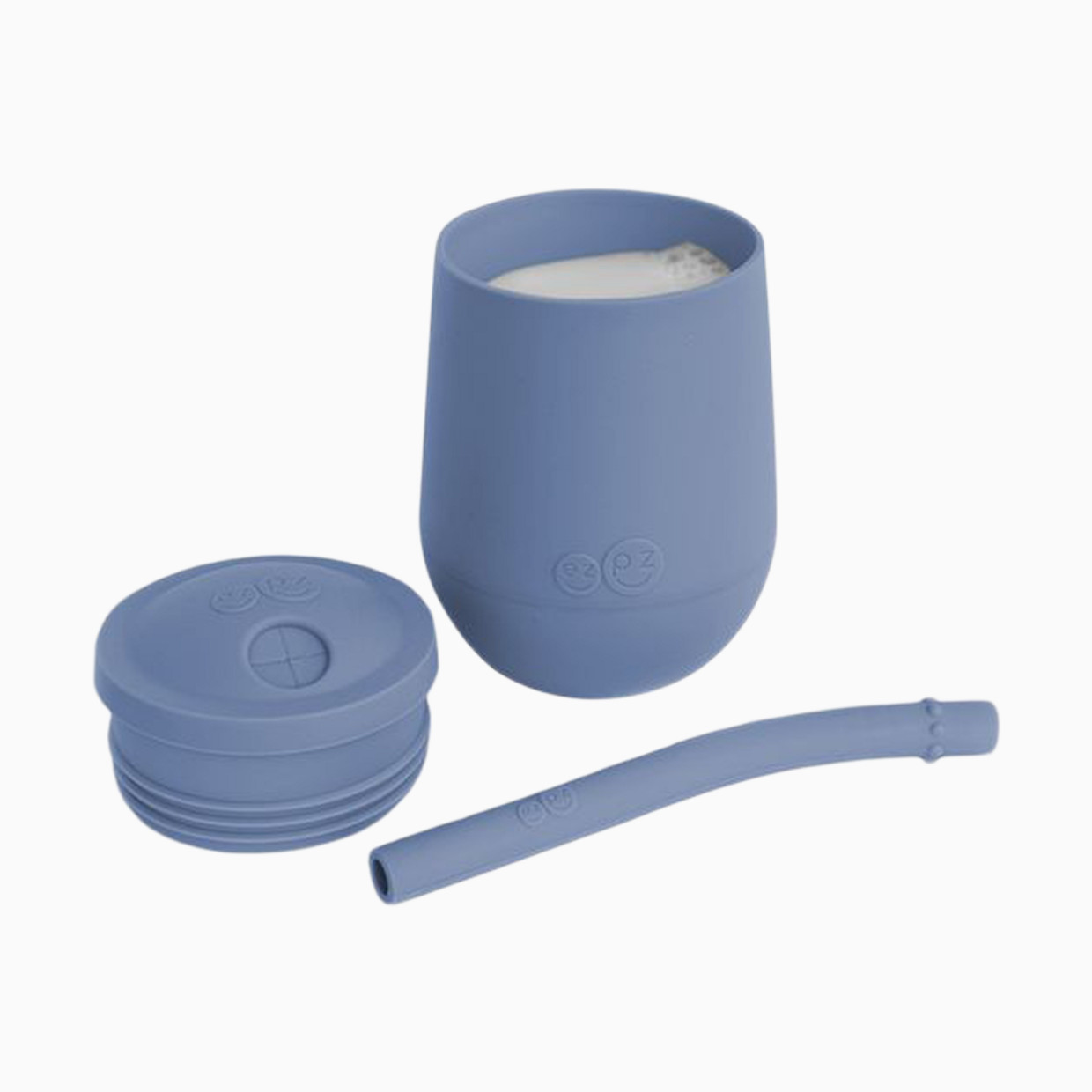 ezpz Mini Cup + Straw - Indigo.