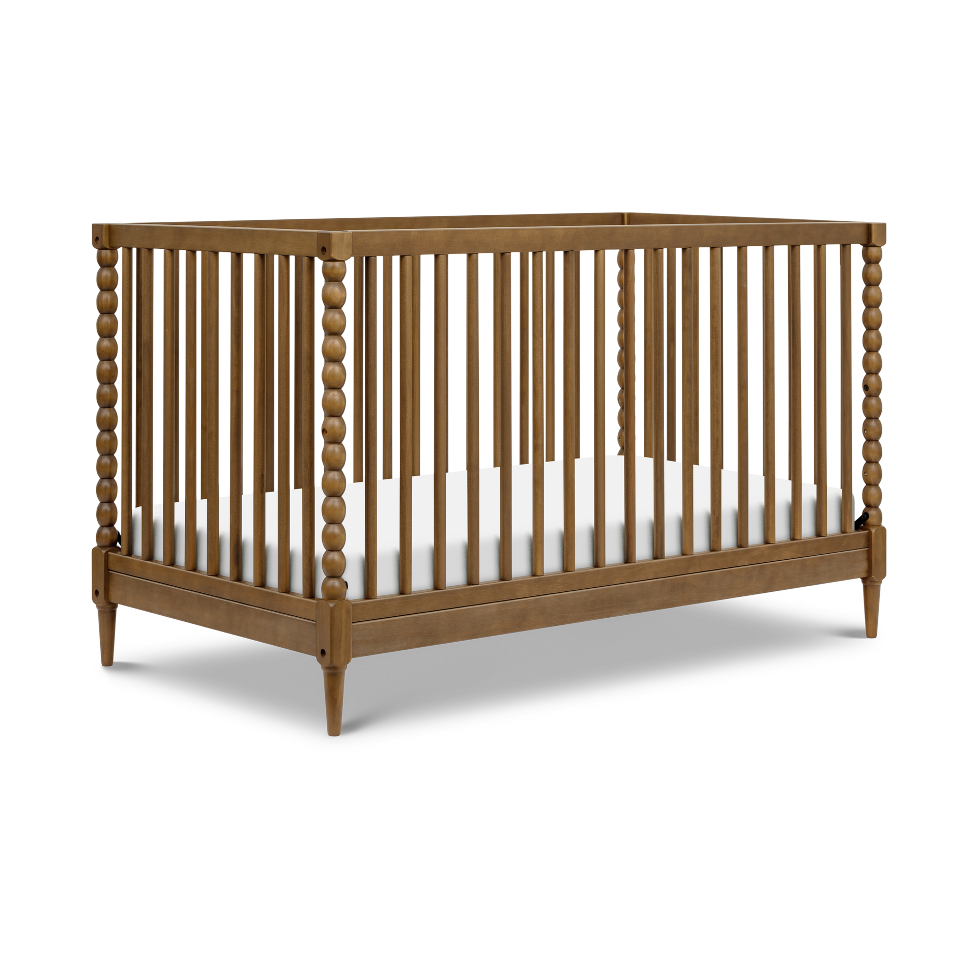 daVinci Lainey Bobbins 3-in-1 Convertible Crib - Walnut.