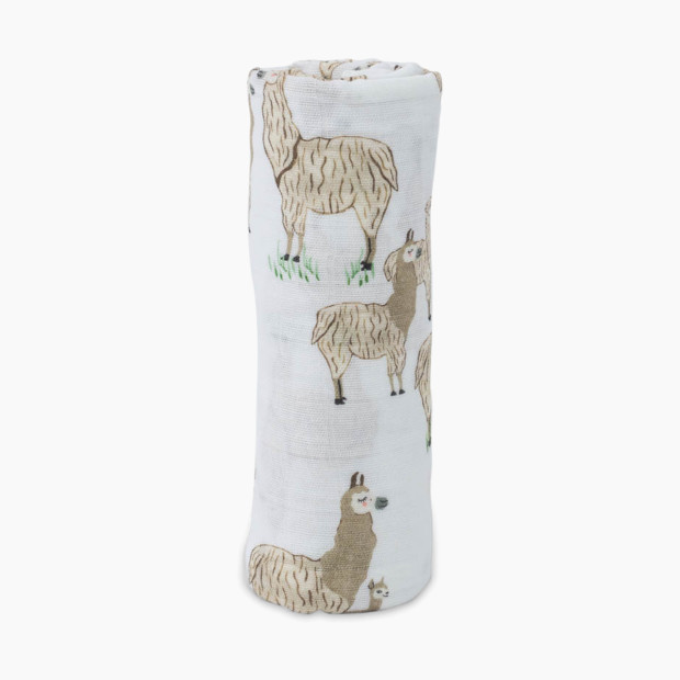 Little Unicorn Cotton Muslin Swaddle Blanket - Llama Llama.