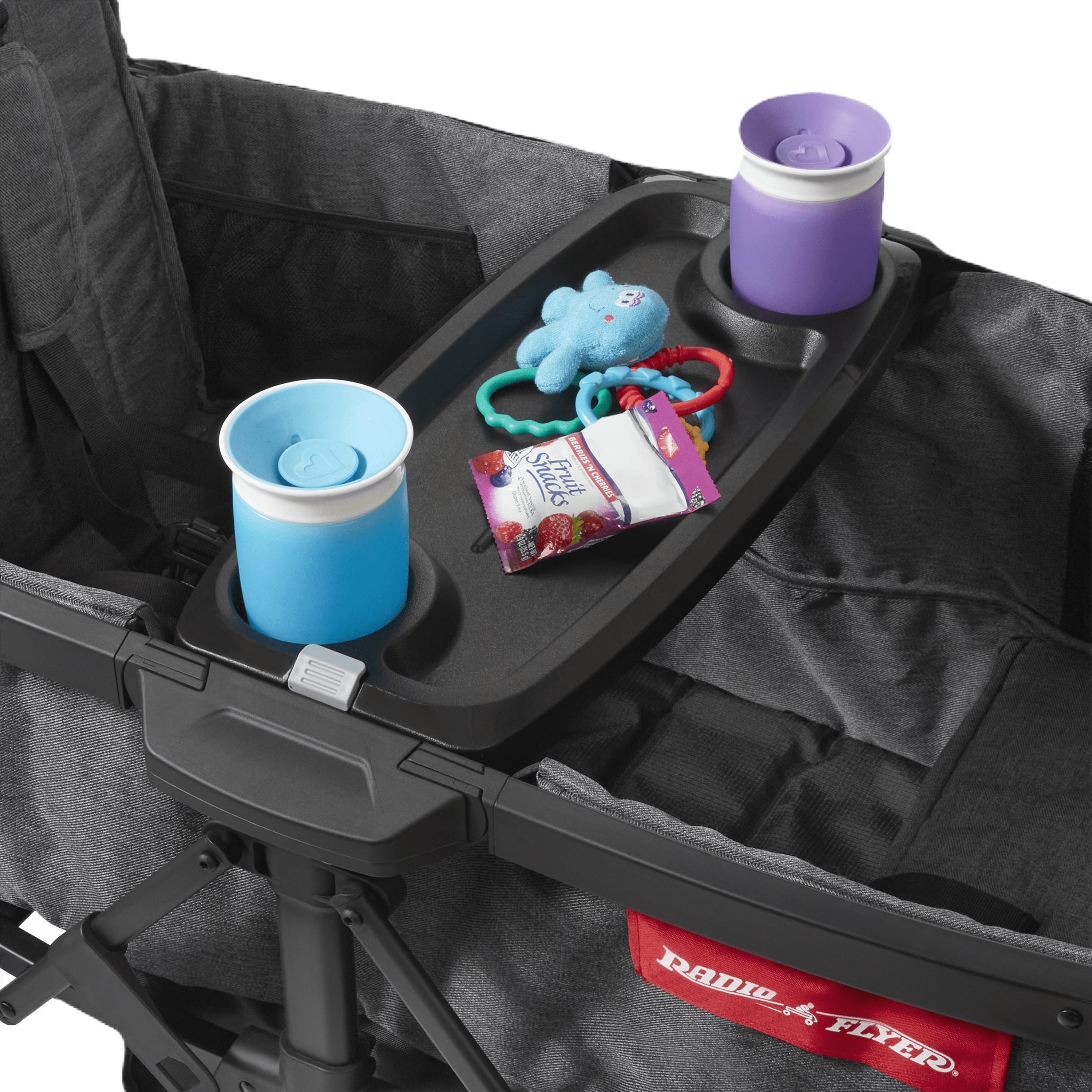 Radio Flyer Voya Stroller Wagon - Dark Grey.