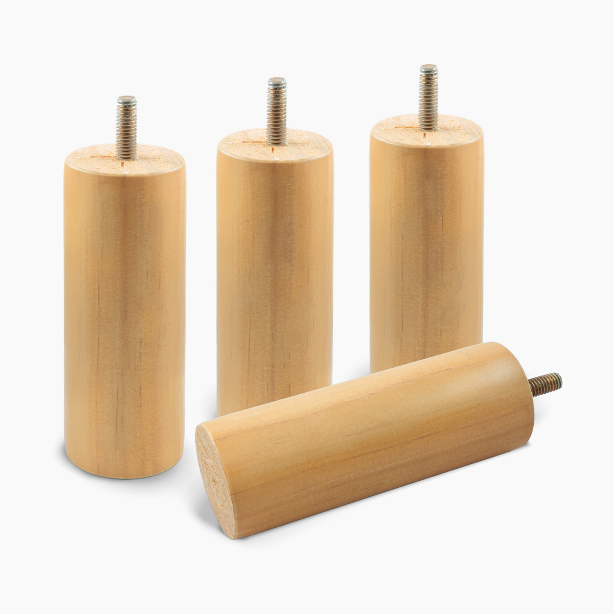 babyletto Gelato Crib and Dresser Feet Pack - Honey.