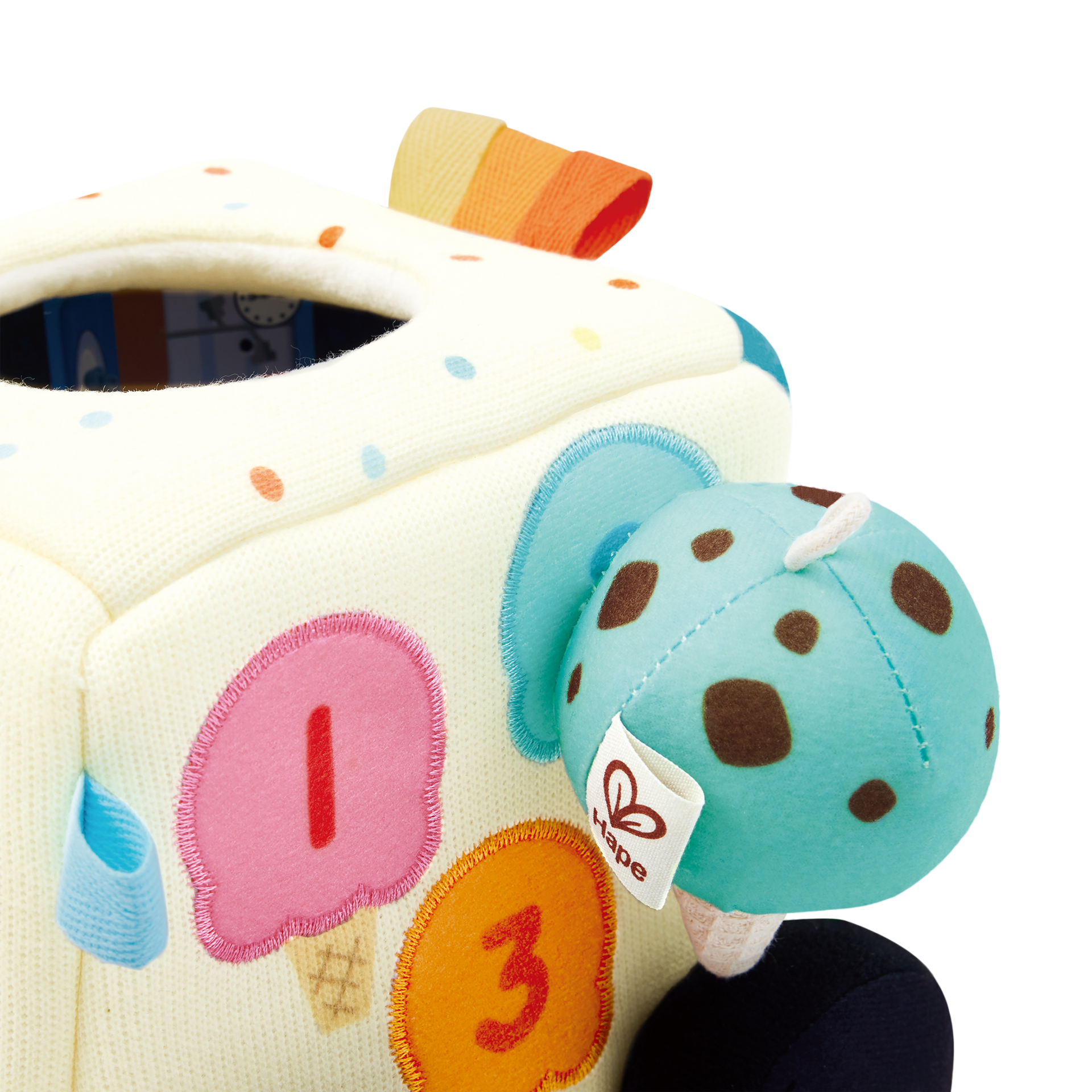 Hape Sensory Scoop Ice Cream Truck.