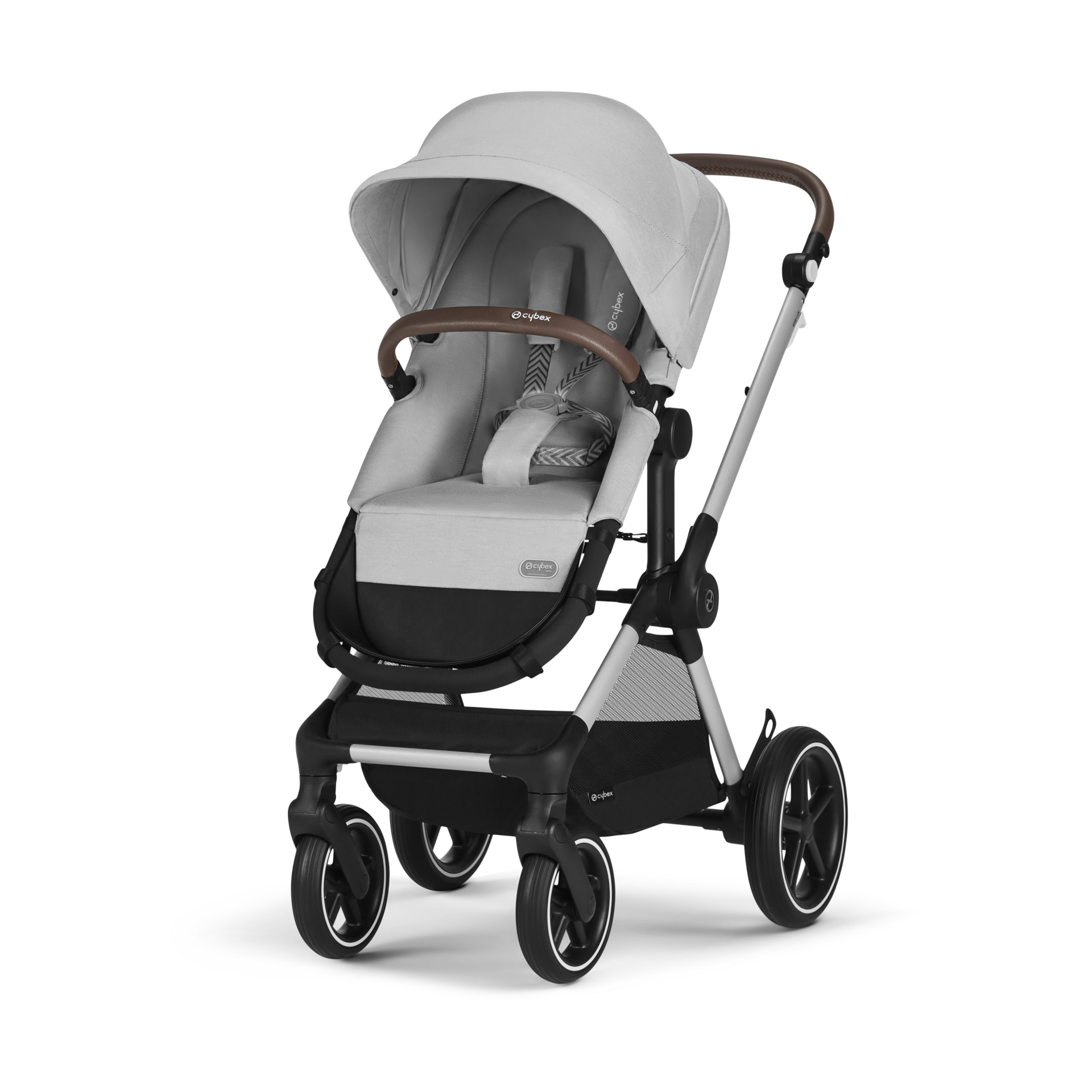 Cybex EOS Lux 2-in-1 Stroller - Lava Grey.