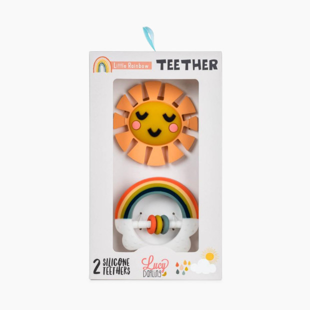 Lucy Darling Baby Teether Sensory Toy - Little Rainbow.