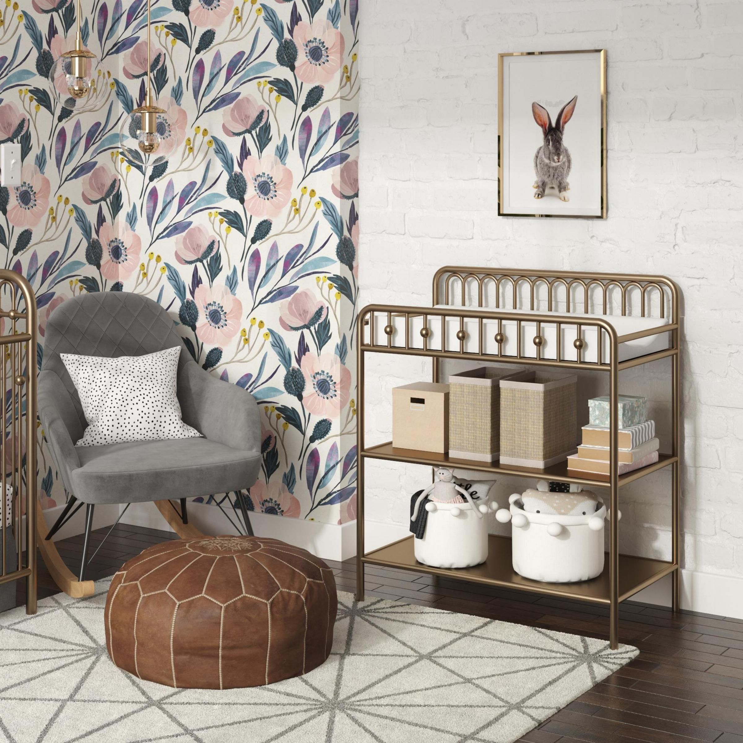 Little Seeds Monarch Hill Ivy Metal Changing Table Gold Babylist Shop