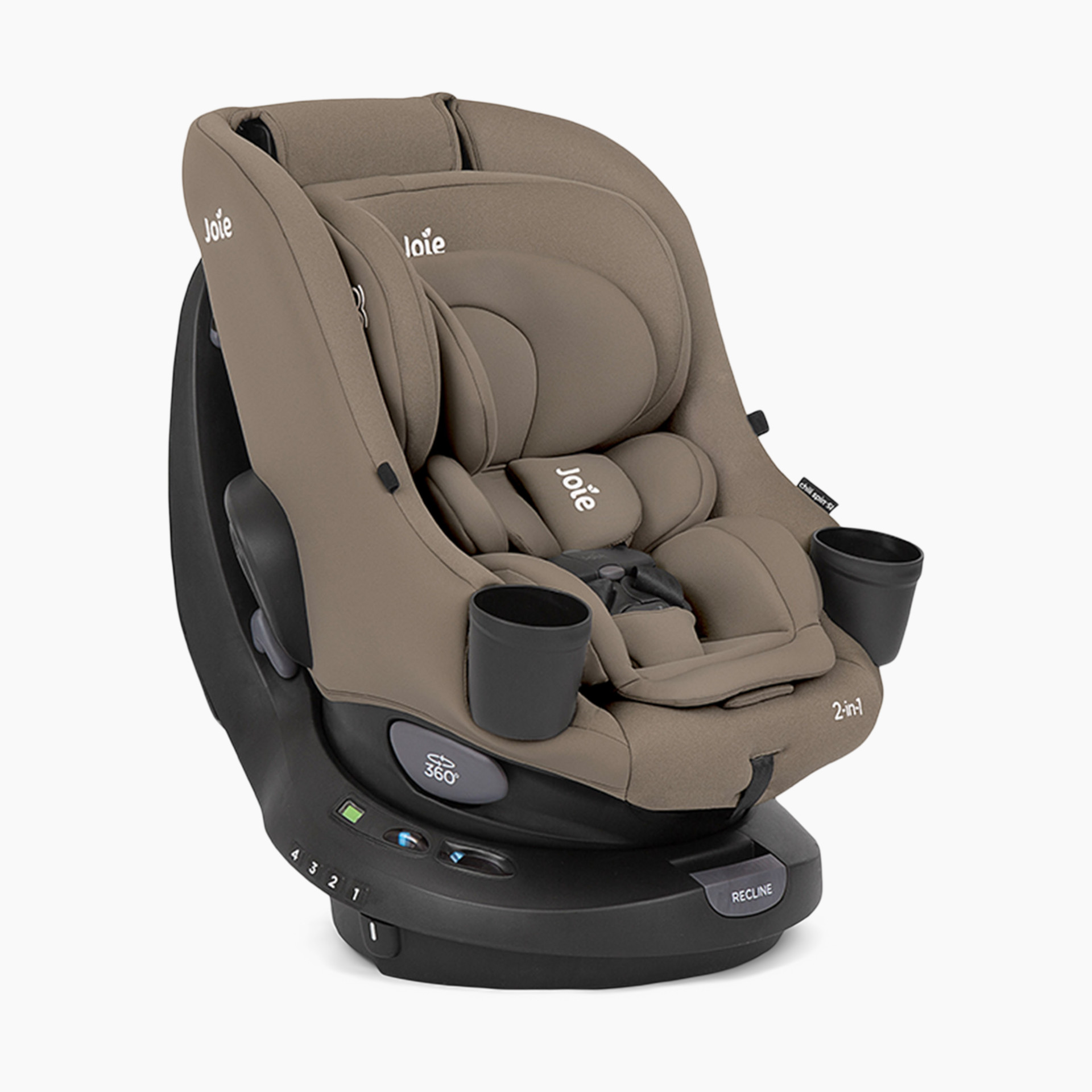 Joie　1009 Joie Chili Spin SI 2-in-1 Convertible Car Seat - Shale