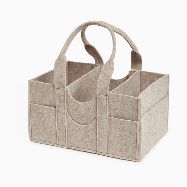 Sprucely Felt Diaper Caddy.