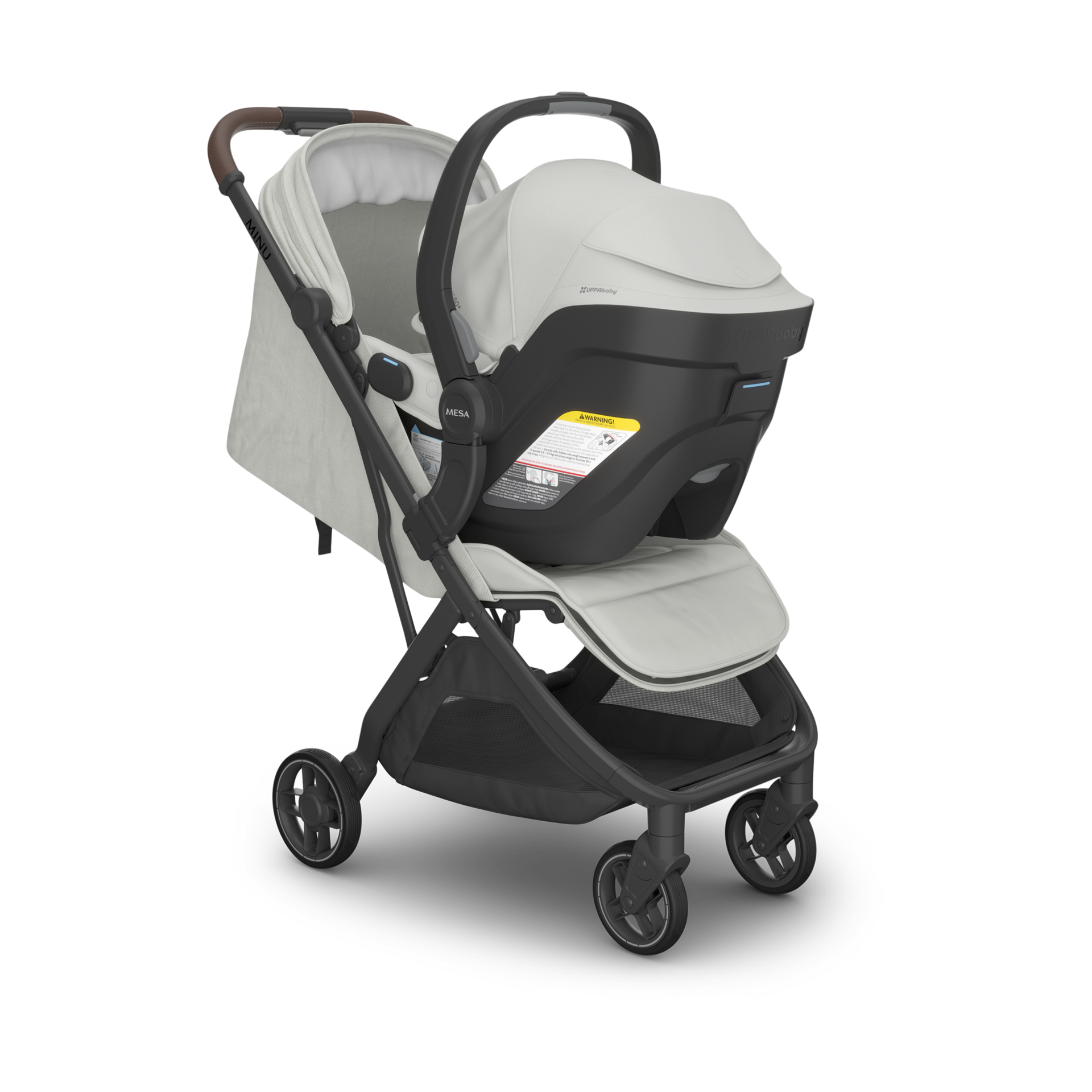 UPPAbaby Minu V3 Stroller, Mesa V3 & Car Seat Adapters - Savannah.