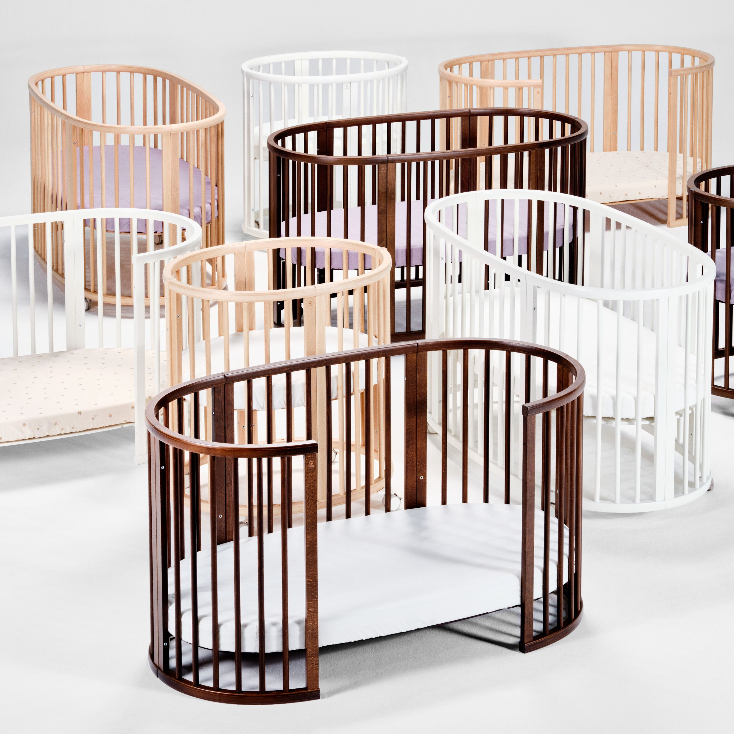 Stokke Sleepi Bed Extensions - Warm Brown.